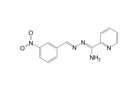 2-Pyridinecarbohydrazonamide, N'-[(3-nitrophenyl)methylidene]-