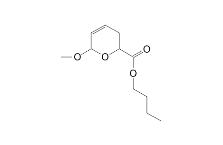 2H-Pyran-2-carboxylic acid, 3,6-dihydro-6-methoxy-, butyl ester