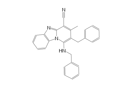 2-benzyl-1-(benzylamino)-3-methylpyrido[1,2-a]benzimidazole-4-carbonitrile