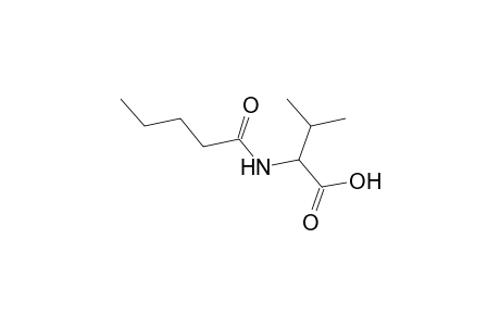 L-Valine, N-(1-oxopentyl)-