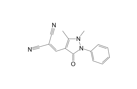 [(1,5-Dimethyl-3-oxo-2-phenyl-2,3-dihydro-1H-pyrazol-4-yl)methylene]malononitrile