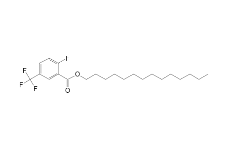 2-Fluoro-5-trifluoromethylbenzoic acid, tetradecyl ester