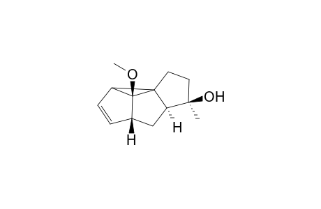 (3-S/R)-Hydroxy-(3-R/S)-methyl-10-methoxytetracyclo[6.3.3.0]undec-7-ene