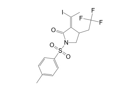 3(E)-(1'-Iodoethylidene)-4-(2',2',2'-trifluoroethyl)-1-tosyl-2(3H)-dihydropyrrolidone