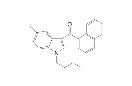 1-Butyl-5-iodo-3-(1-naphthoyl)-1H-indole