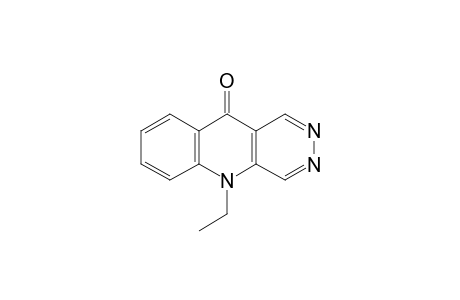 Pyridazino[4,5-b]quinolin-10(5H)-one, 5-ethyl-