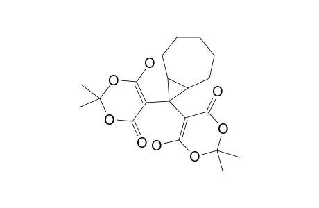 5,5'-(CIS-BICYCLO-[5.1.0]-OCTAN-8,8-DIYL)-BIS-(6-HYDROXY-2,2-DIMETHYL-4H-1,3-DIOXIN-4-ONE)
