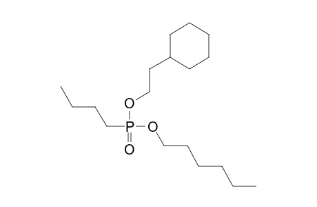 Butylphosphonic acid, 2-cyclohexylethyl hexyl ester