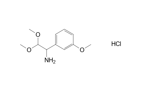 1-(3-Methoxyphenyl)-2,2-dimethoxyethylamine Hydrochloride