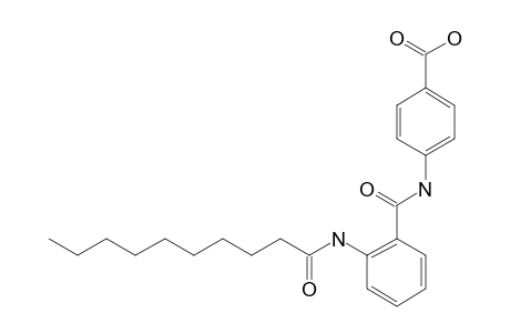 2-DECANOYLAMINO-1-(4-CARBOXYPHENYL)-BENZAMIDE