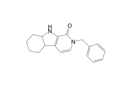 2-Benzyl-2,4b,5,6,7,8,8a,9-octahydro-1H-.beta.-carbolin-1-one