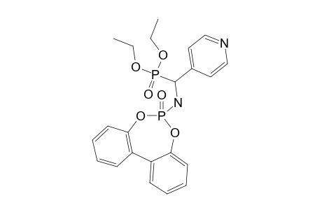 6-OXO-6-LAMBDA(5)-DIBENZO-[D,F]-[1,3,2]-DIOXAPHOSPHEPIN-6-YL-DIETHYL-4-PYRIDYL-AMINOMETHYL-PHOSPHONATE