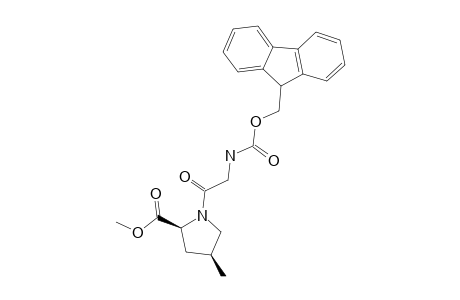 (RAC)-CIS-1-FLUORENYL-9-METHOXYCARBONYL-GLYCINE-4-METHYLPYRROLIDINE-2-CARBOXYLIC-ACID-METHYLESTER