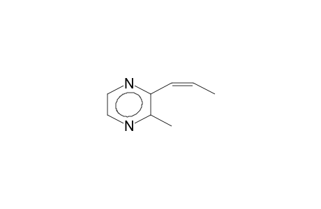 2-Methyl-3-[(1Z)-1-propenyl]pyrazine