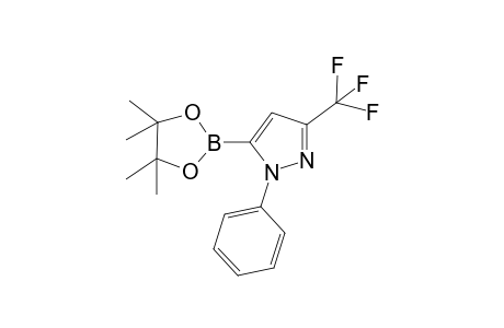 3-(Trifluoromethyl)-5-(4',4',5',5'-tetramethyl-1',3',2-dioxaborolan-2'-yl)-1-phenyl-1H-pyrazole