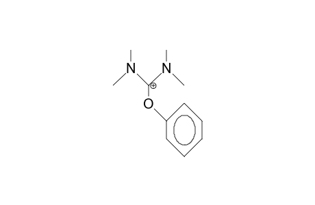 1,1,3,3-Tetramethyl-2-phenyl-isouronium cation