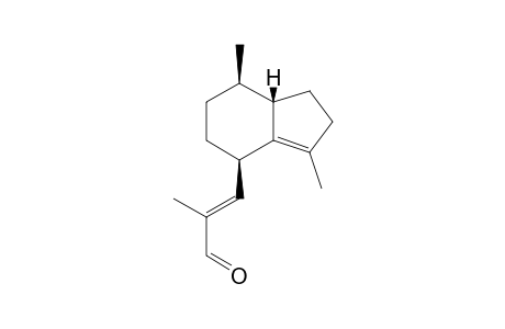 (E)-3-[(4R,7R,7aS)-3,7-dimethyl-2,4,5,6,7,7a-hexahydro-1H-inden-4-yl]-2-methyl-acrolein