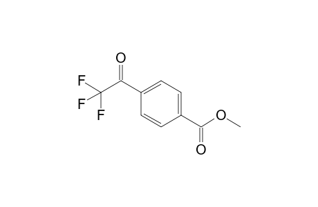 4-(2,2,2-trifluoro-1-oxoethyl)benzoic acid methyl ester