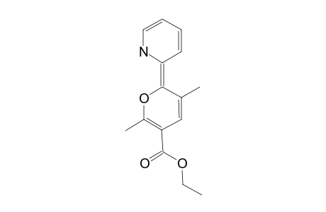3,6-DIMETHYL-5-CARBOETHOXY-2-(PYRILIDENE)-PYRAN