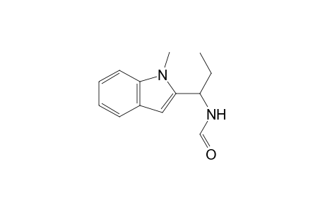 N-[1-(1-Methyl-1H-indol-2-yl)propyl]formamide