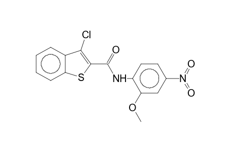 3-Chloro-N-(2-methoxy-4-nitrophenyl)-2-thianaphthenecarboxamide