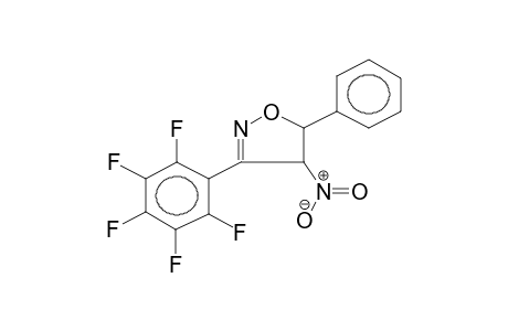 3-PENTAFLUOROPHENYL-4-NITRO-5-PHENYL-2-ISOXAZOLINE