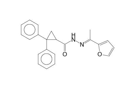 N'-[(E)-1-(2-Furyl)ethylidene]-2,2-diphenylcyclopropanecarbohydrazide