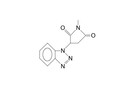 N-Methyl-3-benzotriazol-1-yl-succinimide