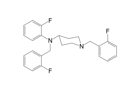 N,1-Bis-(2-fluorobenzyl)-N-(2-fluorophenyl)piperidin-4-amine