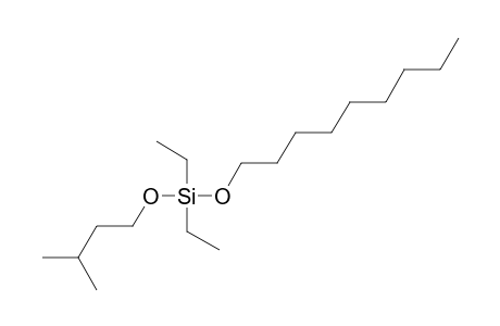 Silane, diethyl(3-methylbutoxy)nonyloxy-