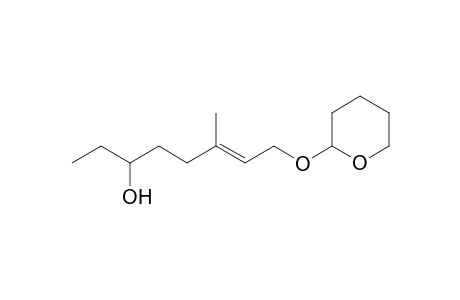 (E)-6-methyl-8-tetrahydropyran-2-yloxy-oct-6-en-3-ol