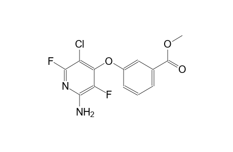 benzoic acid, 3-[(2-amino-5-chloro-3,6-difluoro-4-pyridinyl)oxy]-, methyl ester