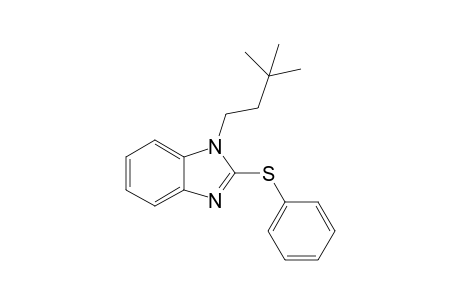 1-(3,3-dimethylbutyl)-2-(phenylthio)benzimidazole