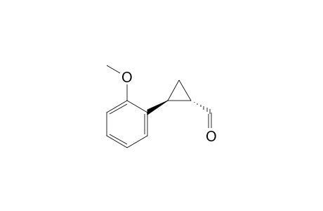 trans-2-(2-Methoxyphenyl)cyclopropanecarbaldehyde