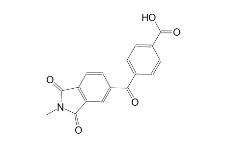4-[(2-methyl-1,3-dioxo-2,3-dihydro-1H-isoindol-5-yl)carbonyl]benzoic acid