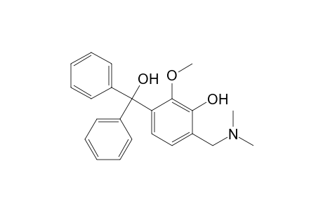 4-[(dimethylamino)methyl]-3-hydroxy-2-methoxy-.alpha.,.alpha.-diphenylbenzyl alcohol