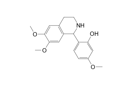 2-(6,7-Dimethoxy-1,2,3,4-tetrahydro-isoquinolin-1-yl)-5-methoxy-phenol