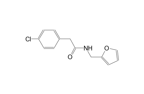 2-(4-chlorophenyl)-N-(2-furylmethyl)acetamide