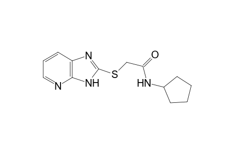 N-Cyclopentyl-2-(3H-imidazo[4,5-b]pyridin-2-ylsulfanyl)-acetamide