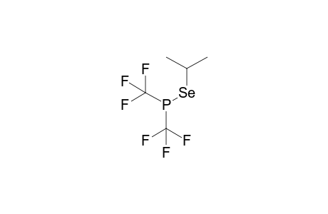 isopropylselanylbis(trifluoromethyl)phosphine