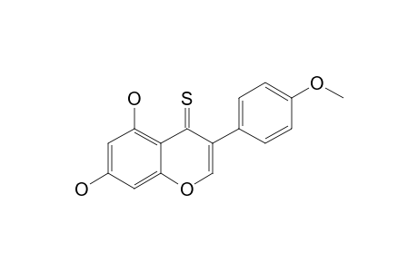 BIOCHANIN-A;4'-METHOXY-5,7-DIHYDROXY-ISOFLAVOTHIONE