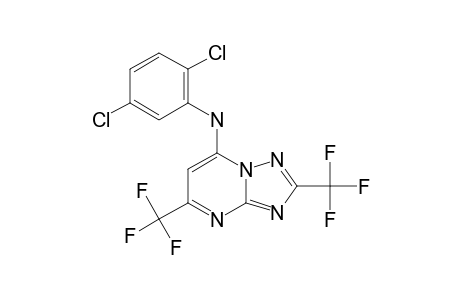 7-(3,5-DICHLOROPHENYLAMINE)-2,5-BIS-(TRIFLUOROMETHYL)-[1,2,4]-TRIAZOLO-[1,5-A]-PYRIMIDINE