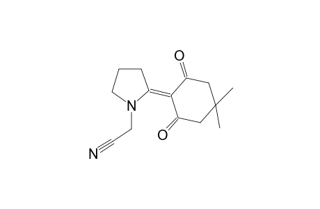 1-cyanomethyl-2-(4,4-dimethyl-2,6-dioxocyclohexylidene)pyrrolidine