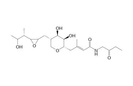 2-Butenamide, 3-methyl-N-(2-oxobutyl)-4-[tetrahydro-3,4-dihydroxy-5-[[3-(2-hydroxy-1-methylpropyl)oxiranyl]methyl]-2H-pyran-2-yl]-, [2S-[2.alpha.(E),3.beta.,4.beta.,5.alpha.[2R*,3R*(1R*,2R*)]]]-