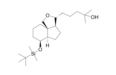 (8.beta.)-(20R)-8-[(tert-Butyldimethylsilyl)oxy]des-A,B-18,20-epoxy-21-norcholestan-25-ol