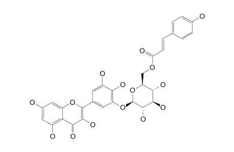 MYRICETIN-3'-O-(6''-PARA-COUMAROYL)-GLUCOSIDE