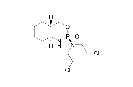 (2R,4aS,8aS)-trans-N,N-bis(2-chloroethyl)-2-oxo-1,4,4a,5,6,7,8,8a-octahydrobenzo[d][1,3,2]oxazaphosphinin-2-amine