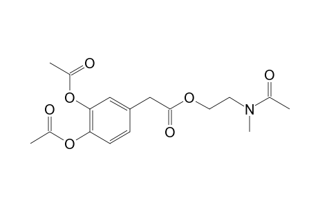 1-(N-methyl-N-acetylamino)-2-(acetoxy-N-(3,4-diacetoxyphenyl)ethane