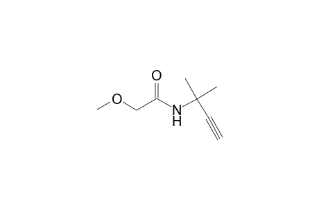 acetamide, N-(1,1-dimethyl-2-propynyl)-2-methoxy-