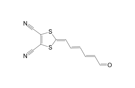 2-(6'-Oxohexa-2',4'-dienylidene)-1,3-dithiol-4,5-dicarbonitrile